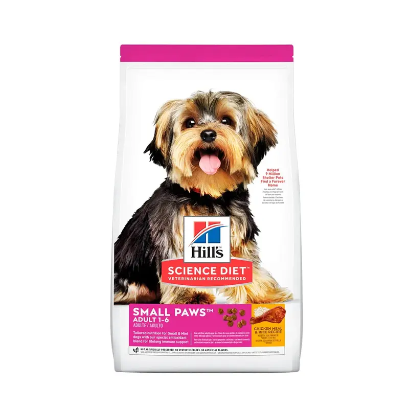 Alimento Para Perro Hills Small Paws Adultos 1-6 Cordero