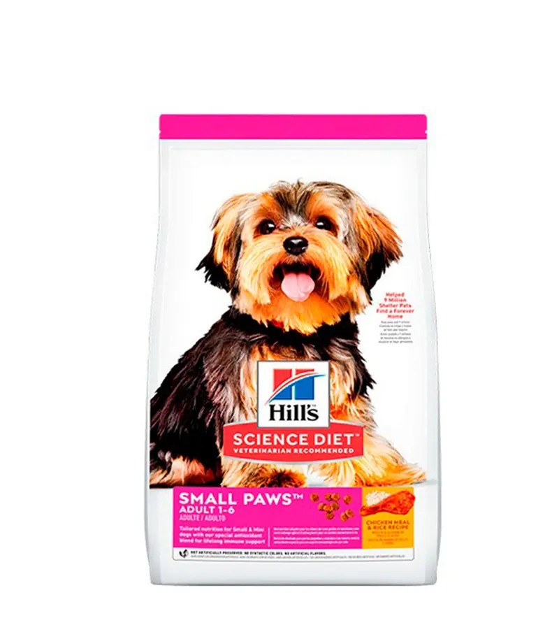 Alimento Para Perro Hills Small Paws Adultos 1-6 Pollo