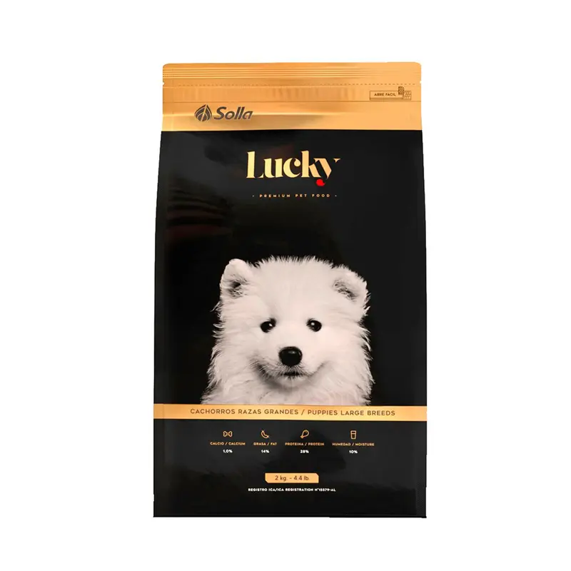 Alimento Para Perro Lucky Cachorros Razas Grandes 2 Kg