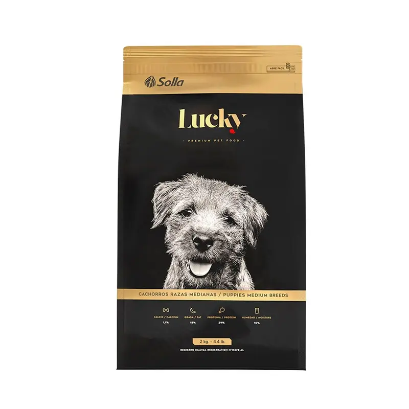 Alimento Para Perro Lucky Cachorros Razas Medianas 2 kg