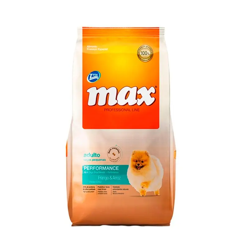 Alimento Para Perro Total Max  Adulto Razas Pequeñas Performance Pollo