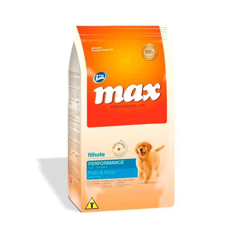 Alimento Para Perro Total Max Cachorro Performance Pollo Arroz