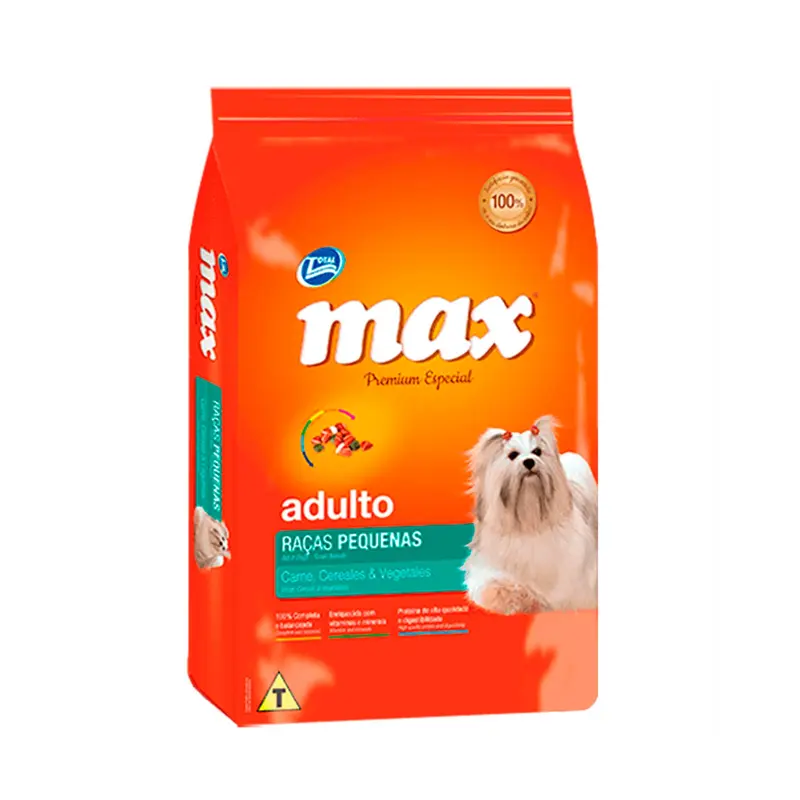 Alimento Para Perro Total Max Premium Especial Adulto Razas Pequeñas Carne