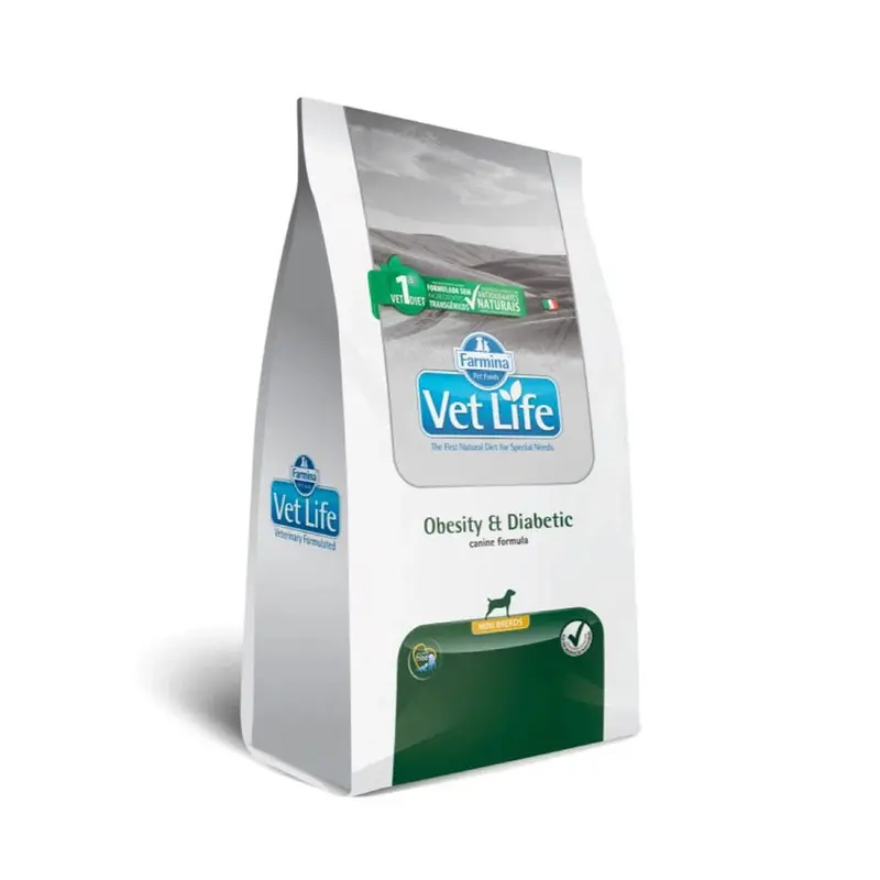 Alimento Para Perro Vetlife Obesity Diabetic Mini Breeds