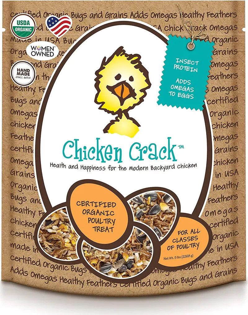 Alimento para pollos orgánicos pollo Crack – Saludable Treat