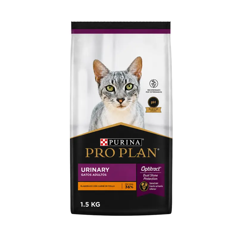 Alimento Pro Plan Urinary Gato Adulto 1.5Kg