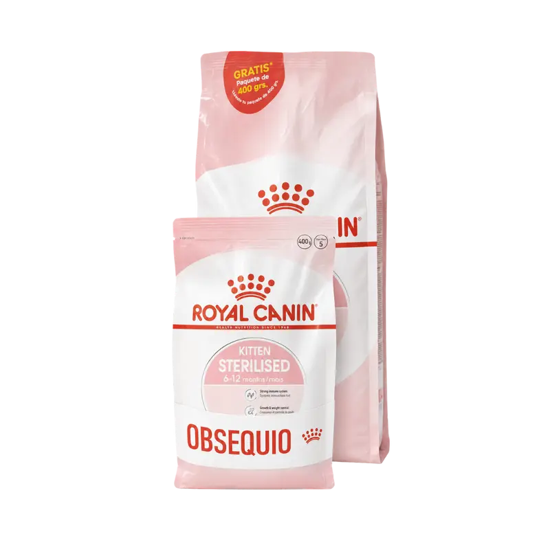 Alimento Royal Canin Kitten Sterilised Especial Pack 2Kg + 400g