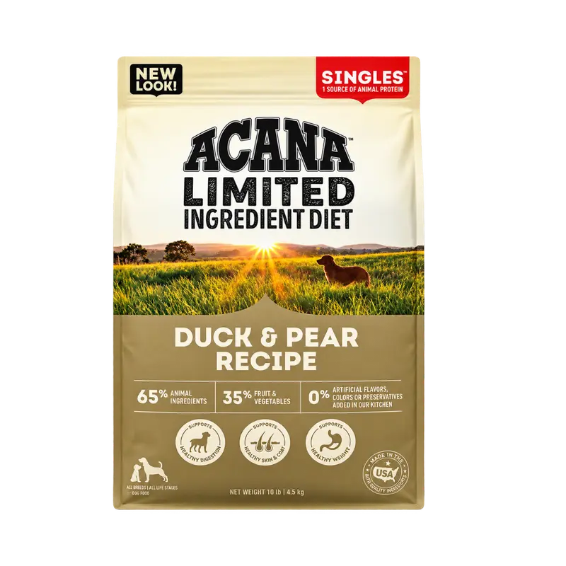 Alimento Seco Acana Duck & Pear para Perro Adulto y Cachorro
