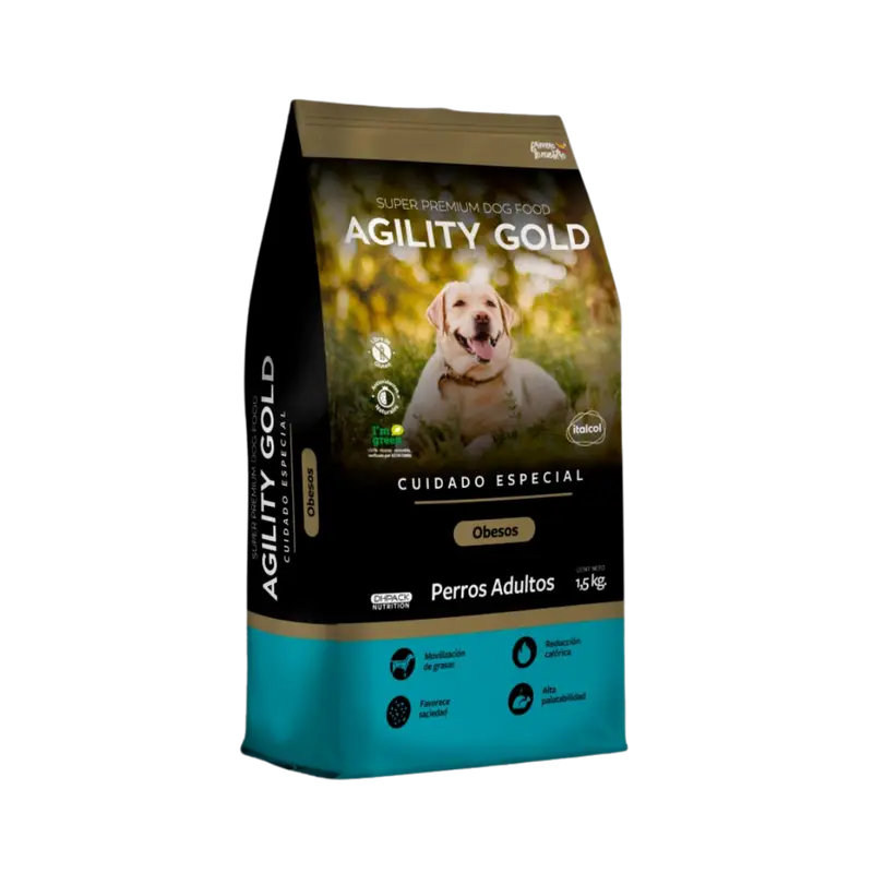 Alimento Seco Agility Gold para Perros con Sobrepeso u Obesidad