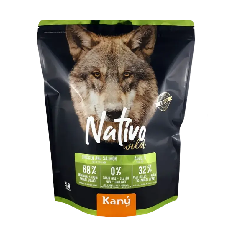 Alimento Seco Grain Free Nativo Wild Kanu Pet para Perro Adulto