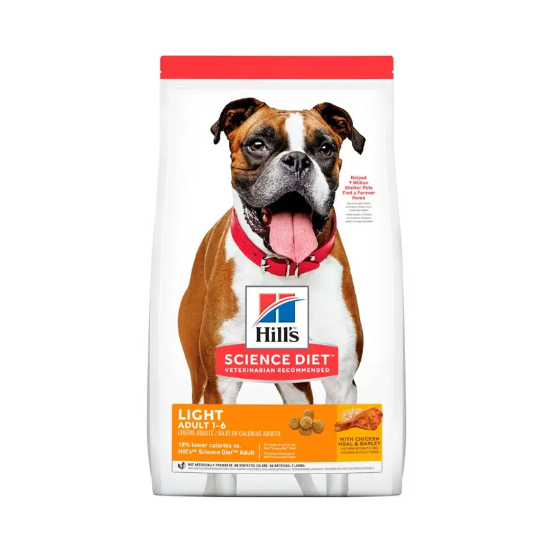Alimento Seco Hills Canino Adulto Light para Perro