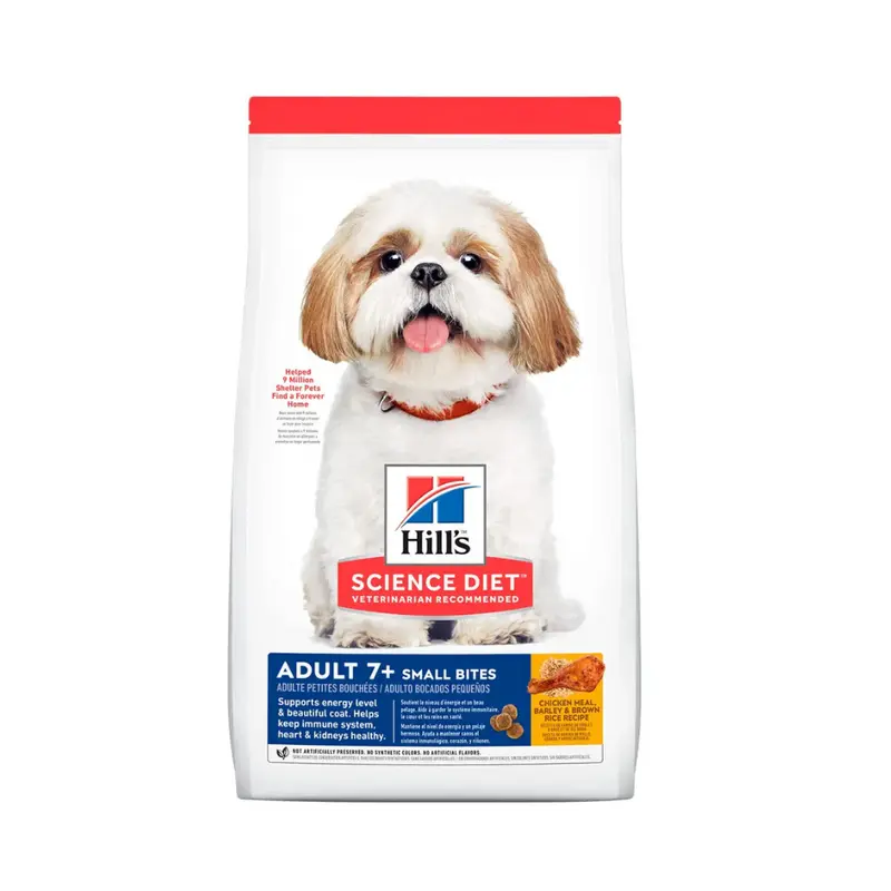 Alimento Seco Hills Canino Senior Small Bites para Perro