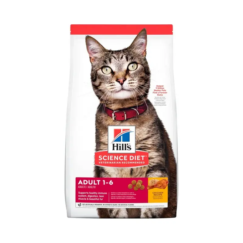 Alimento Seco Hills Felino Adulto Optimal Care para Gato