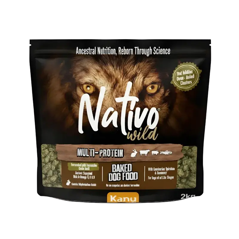 Alimento Seco Horneado Nativo Wild Multi-Proteína Kanu Pet para Perro