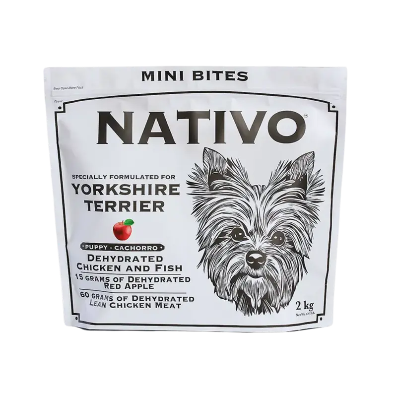 Alimento Seco Nativo Yorkshire Terrier Cachorro Kanu Pet para Perro