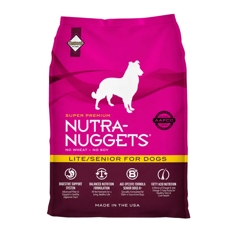 Alimento Seco Nutra Nuggets Lite para Perro Senior