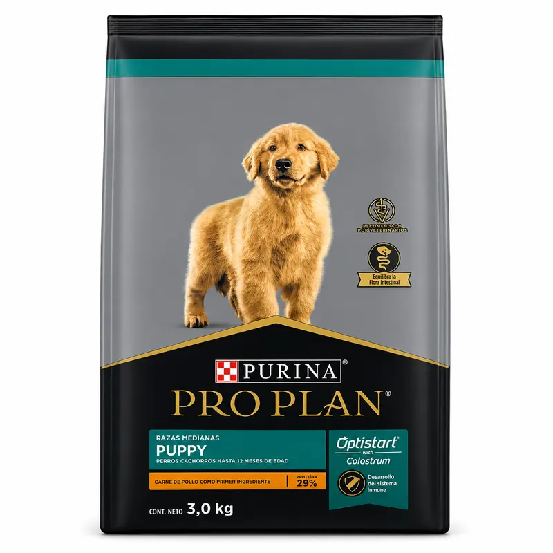 Alimento Seco Para Cachorros Pro Plan Optistart Raza Medianos