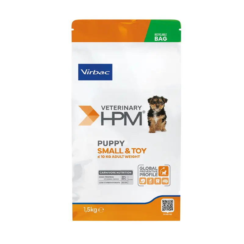 Alimento Seco Virbac HPM Baby Small & Toy para Perro