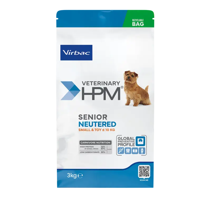 Alimento Seco Virbac Senior Neutered Small & Toy para Perro