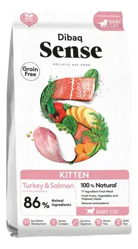 Alimento Sense Kittens Pavo y Salmon 6kg