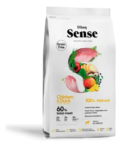 Alimento Sense Pollo y Pato Perro Adulto 2kg
