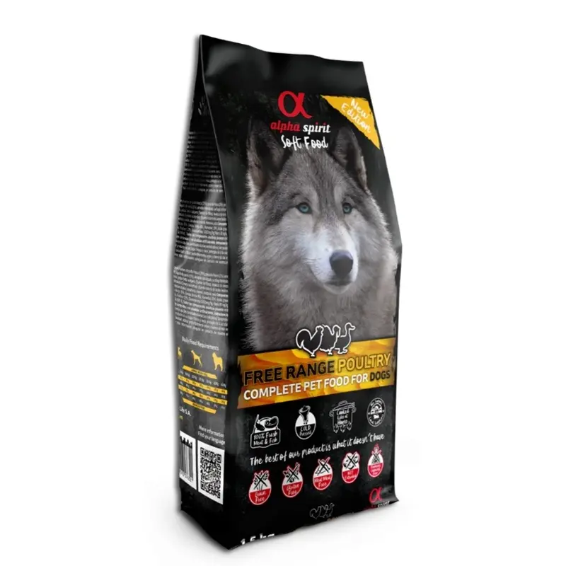 Alpha Spirit Free Range Poultry pienso para perros