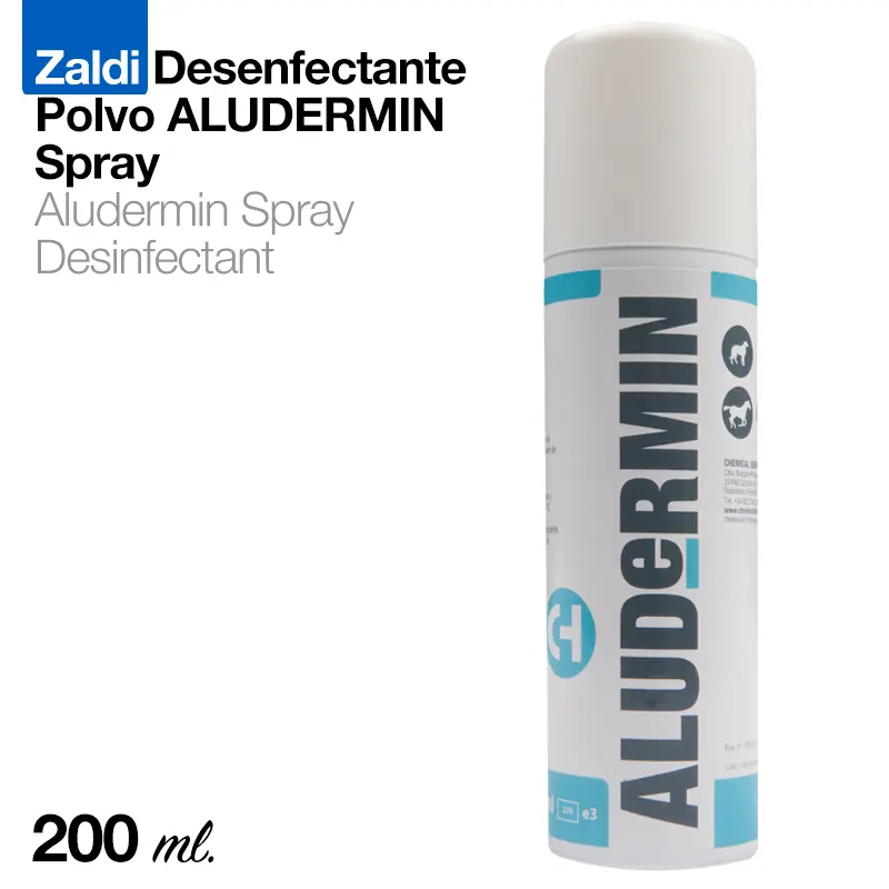 Aludermin Spray 270ml – Aerosol Cicatrizante y Protector de Heridas