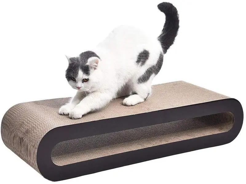 AmazonBasics - Tumbona rascadora para gatos