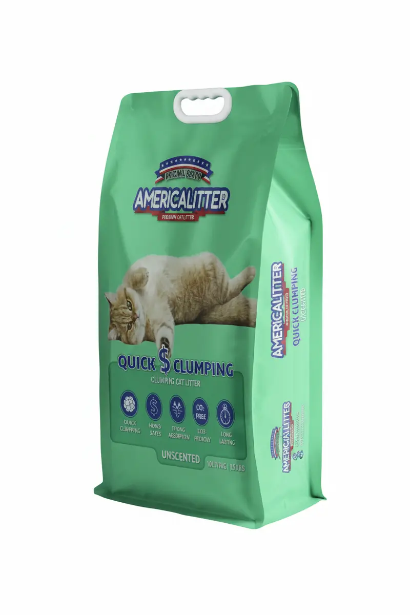 America Litter Quick Clumping Sin Aroma 7 kg