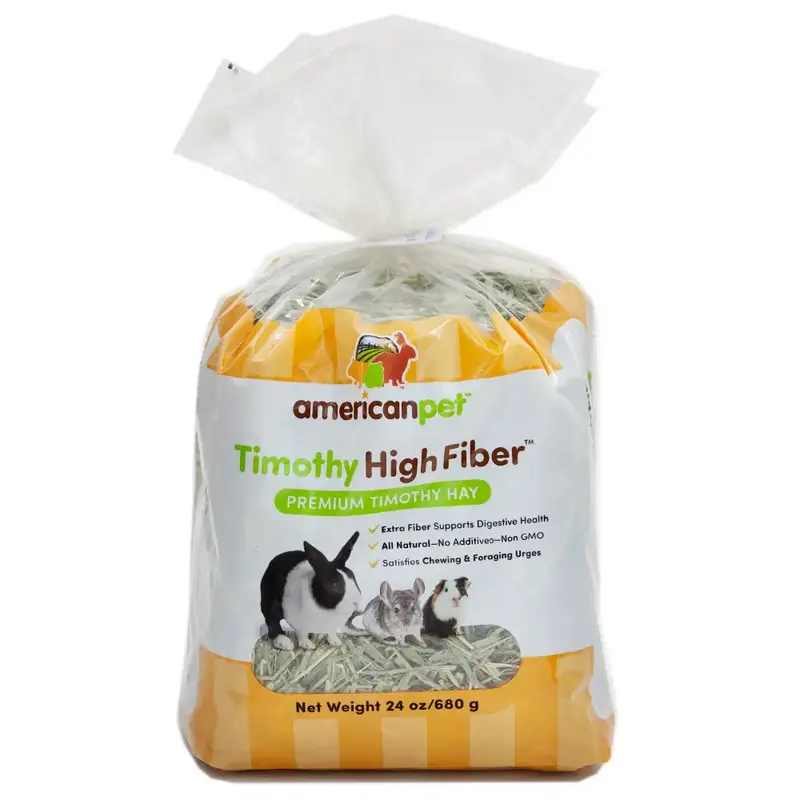 Americanpet Heno Timothy Alto En Fibra (Amarillo) 680 G