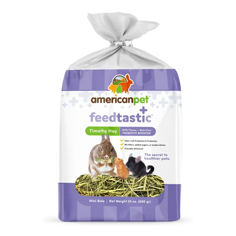Americanpet Heno Timothy Feedtastic (Morado) 680 G