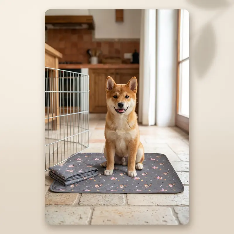 AMIKART Empapador Lavable para Perros - Reutilizable, 3 Tamaños