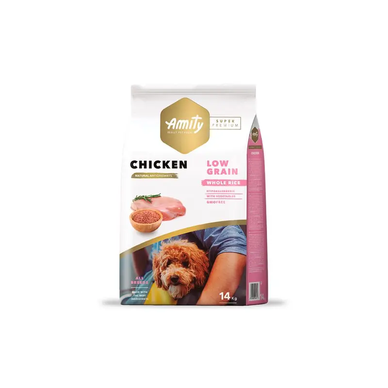 Amity Low Grain Perro Adulto - Chicken