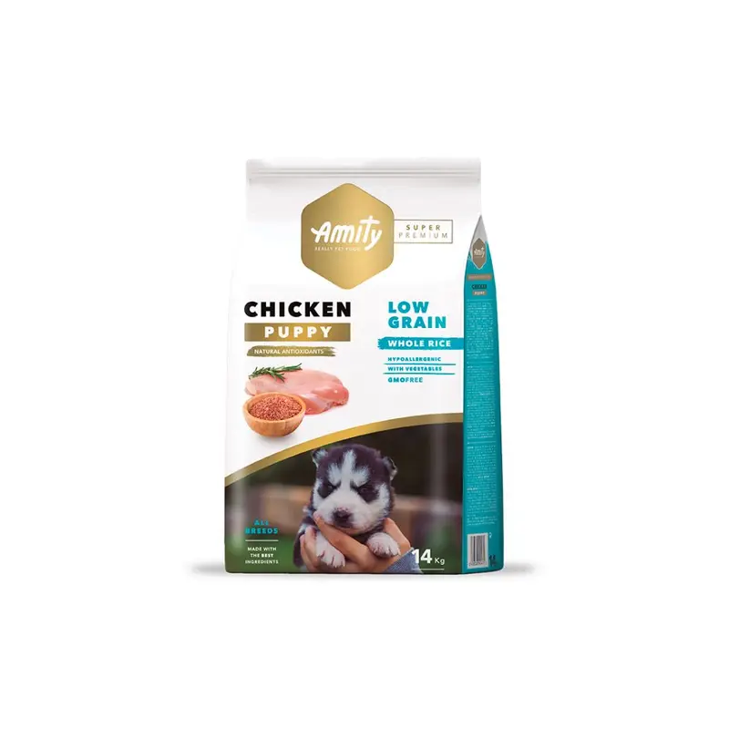 Amity Low Grain Perro Puppy - Chicken