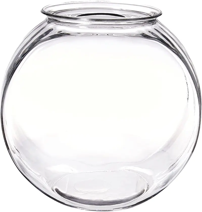 Anchor Hocking 4263 Pecera para peces dorados, 2 galones de capacidad