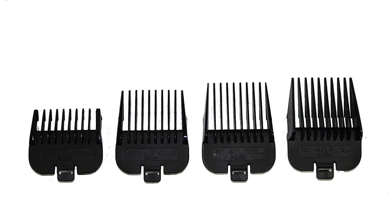 Andis 21318 no 10 peines accesorios, juego de 4
