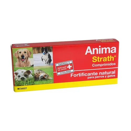 Anima Strath 40 Comprimidos Blíster – Fortificante Natural para Mascotas