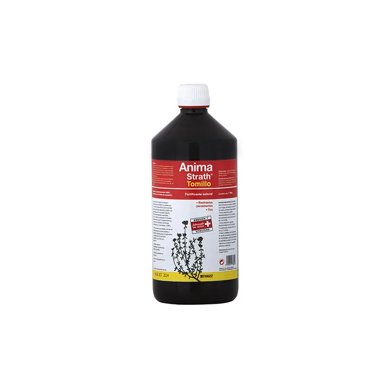 Anima Strath Tomillo 1 Litro – Suplemento Respiratorio Natural para Mascotas