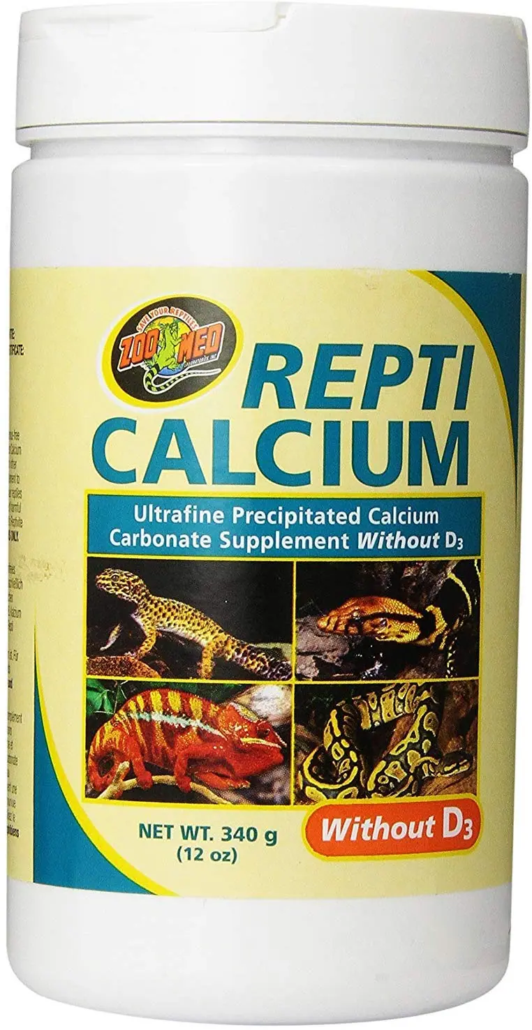 Animal Pequeño Suministros Reptil sin de calcio D3 12oz