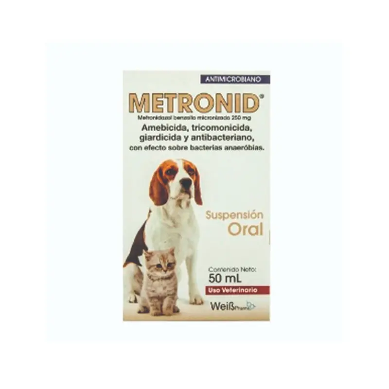 Antibiotico Mixto Metronid Fco X 50 Ml