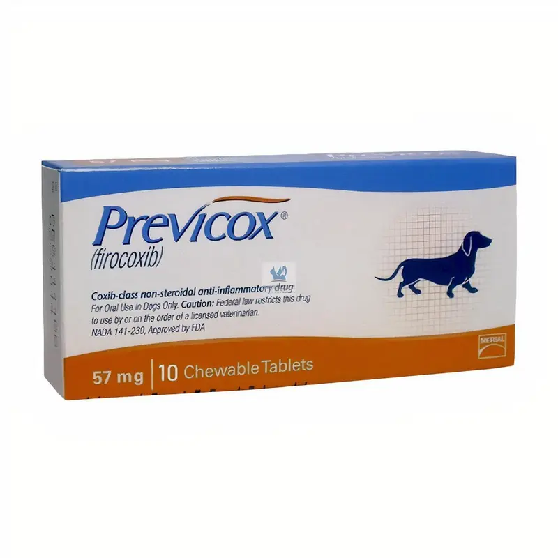 Antinflamatorio Para Perros Previcox 57 Mg X 10 Tab