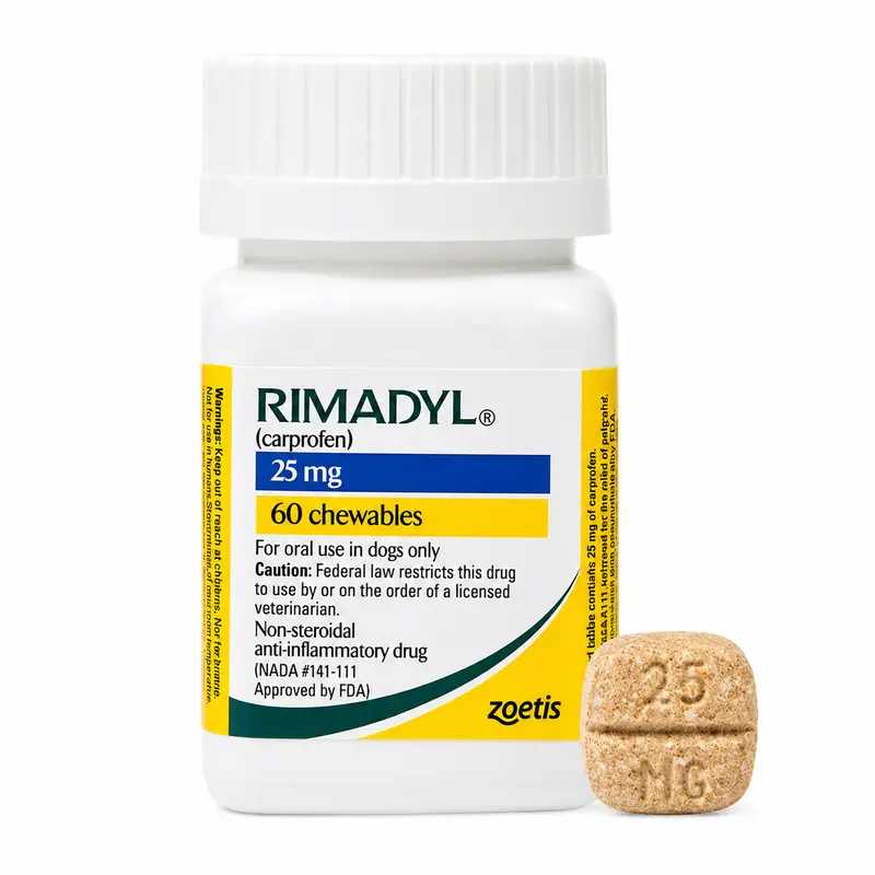 Antinflamatorio Para Perros Rimadyl 60 Tabletas