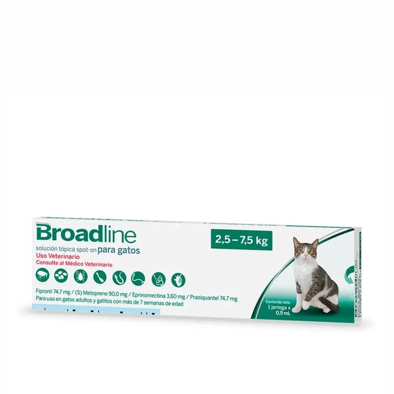 Antiparasitario Gato Grande Broadline Solucion Topica 0,9 Ml