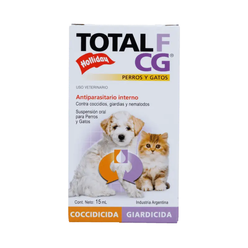 Antiparasitario Interno Total F CG Perro y Gato 15ml
