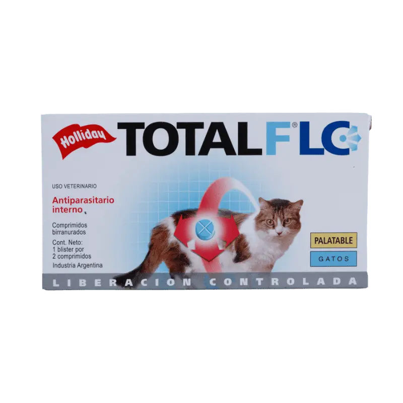 Antiparasitario Interno Total FLC Gatos 2 Tabletas