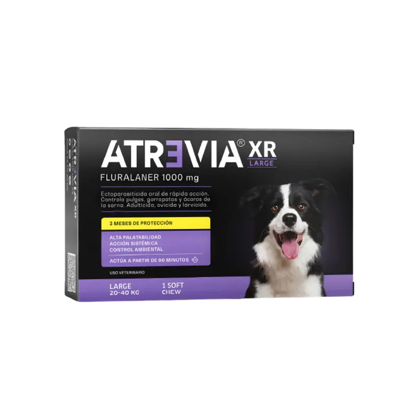 Antipulgas y Antigarrapatas Atrevia XR 20- 40 Kg para Perros