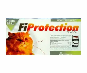 Antipulgas Y Garrapatas Gato Fiprotection De 0 - 10 Kg
