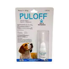 Antipulgas Y Garrapatas Perro Puloff - 1.34 Ml (11 - 20Kg)