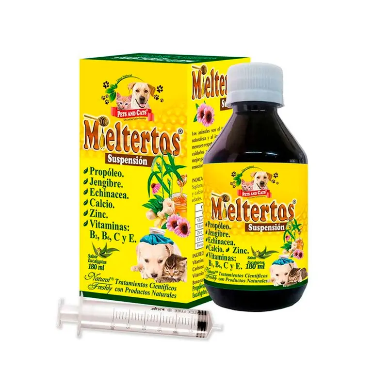 Antitusivo Perros y Gatos Mieltertos 180Ml
