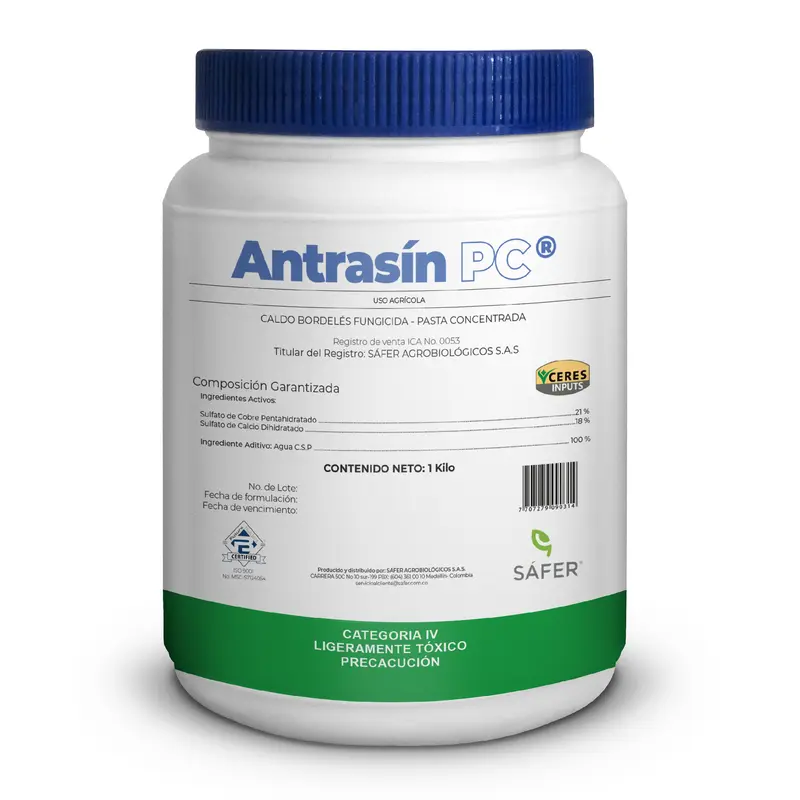 Antrasin Pc x 1 Kg Fungicida